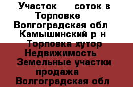 Участок  50 соток в Торповке.. - Волгоградская обл., Камышинский р-н, Торповка хутор Недвижимость » Земельные участки продажа   . Волгоградская обл.